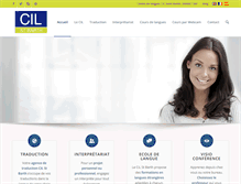 Tablet Screenshot of cil-stbarth.com